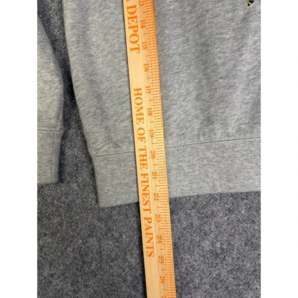 Boys Polo Ralph Lauren Gray Big Pony Logo Pullover Sweatshirt Size Medium (10-12